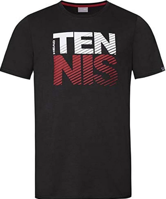 Head - Club Chris T-shirt Black/Red/White  RRP £30