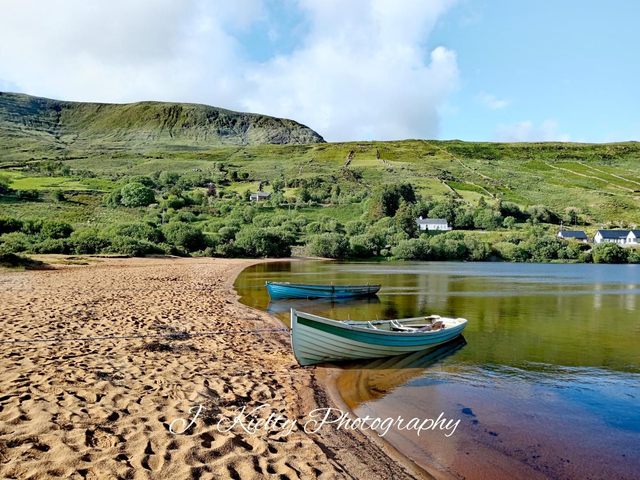 Peaceful at Lough Na Fooey, County Galway. 