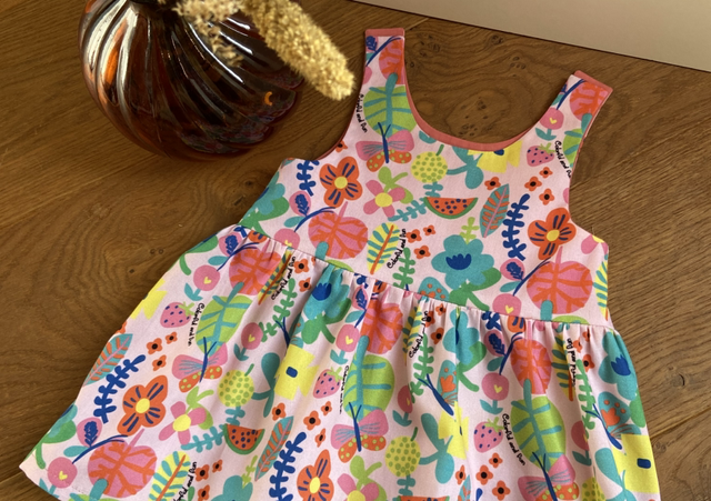 Robe chasuble à fronces