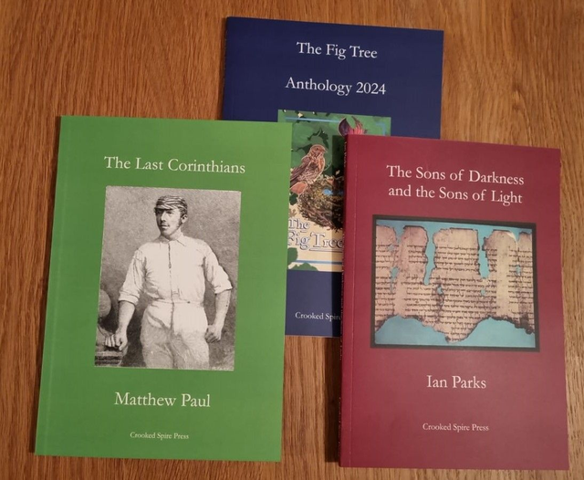 3 book deal - The Sons of Darkness and the Sons of Light + The Last Corinthians + The Fig Tree Anthology 2024