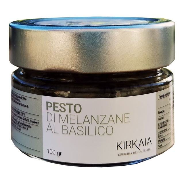Pesto di Melanzane al Basilico e Mentuccia 100g