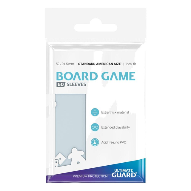 Ultimate Guard: Board Game Sleeves (60) - Standard American