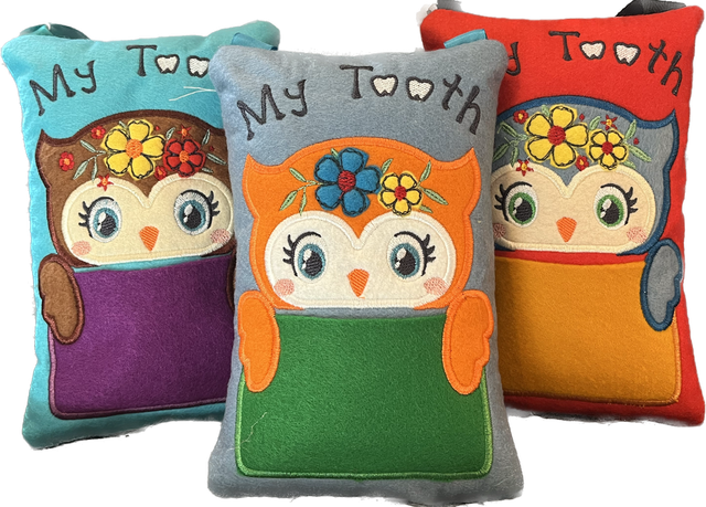 Tooth Pillows - Owl