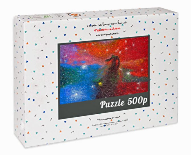 Puzzle "Nebulosa Testa di Cavallo" 500 pz.