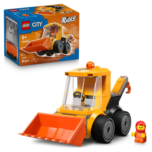 LEGO 60483 City Coole Flitzer – Radlader