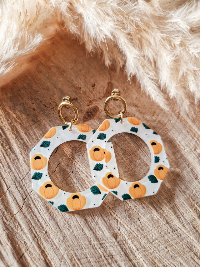 Boucles d'oreilles "Tulipes"