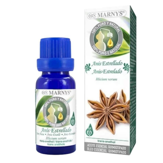 Aceite Esencial de Anis Estrellado 15ml Marnys