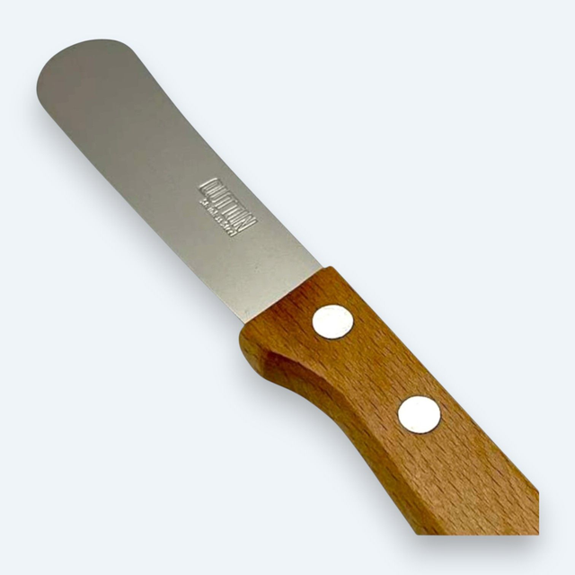 Buttermesser (16,5 cm) – Edelstahlklinge mit elegantem Naturholzgriff
