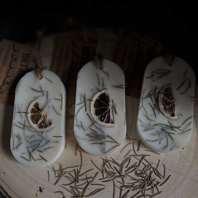 Our &amp; Bergamot Wax Air Freshener