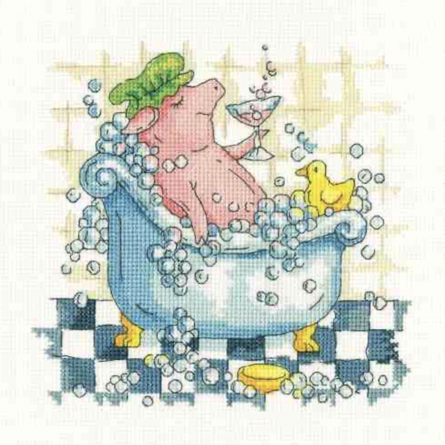 Hogwash Counted Cross Stitch by Karen Carter
