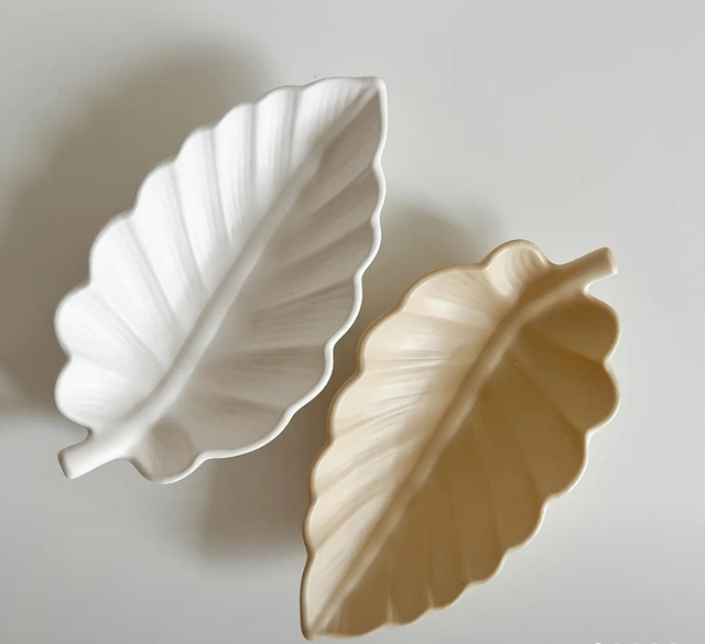 Déco vide poche feuille 