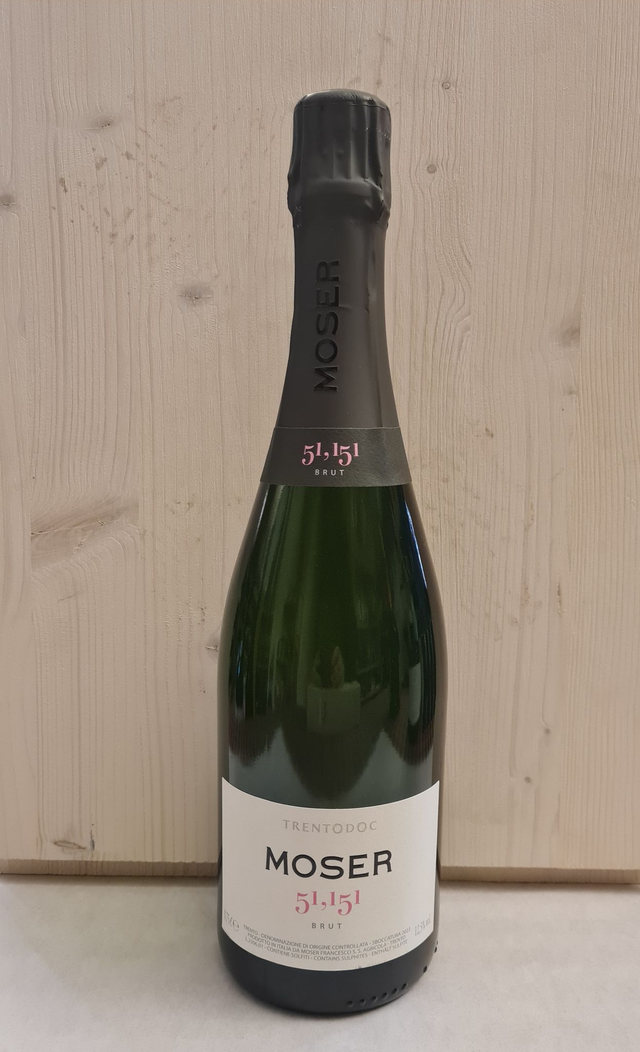 Trento DOC 51,151 Moser cl 75