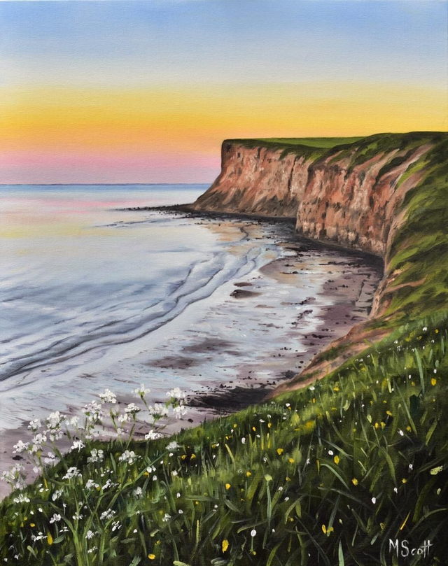 Saltburn Cliffs - cards/prints