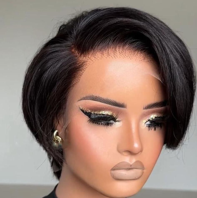 Perruque Courte Vrais Cheveux