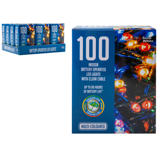 100 Battery Operated LED Lights