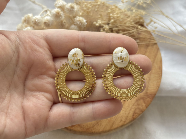 ECUME - anneaux esmeralda