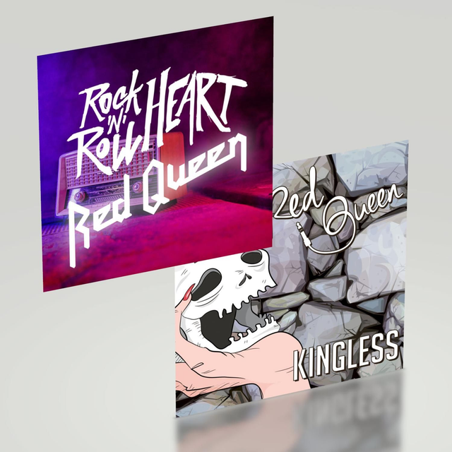 Kingless (2015) + R'n'R Heart (2020) - beide Alben auf CD