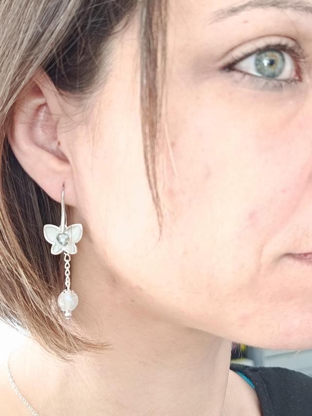 AstreLune - Boucles Murmure d’Aile Lunaire