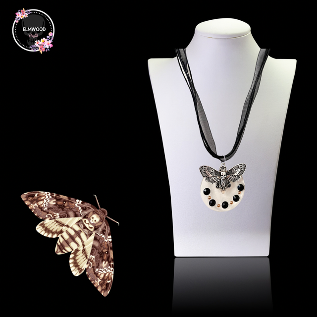 Death’s Head Moth Necklace