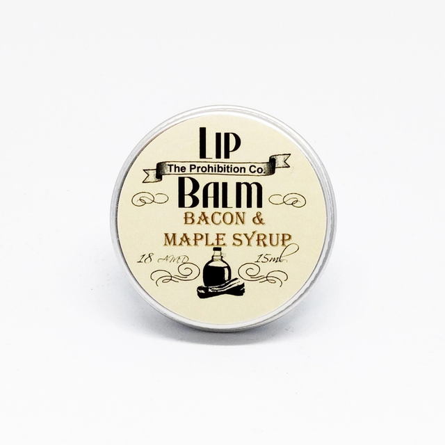 Bacon and Maple Syrup Lip Balm by The Prohibition Company