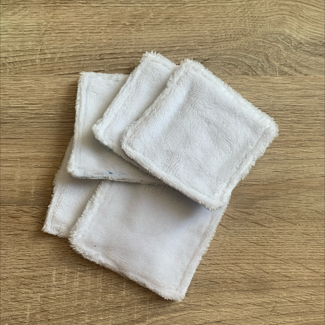 Lot de 5 lingettes lavables
