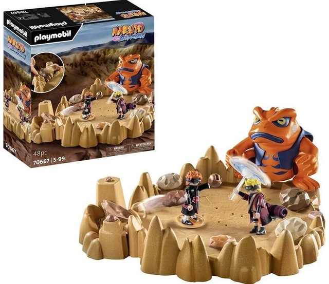 70667 - Grand Coffret Playmobil Naruto Shippuden - Naruto VS Pain