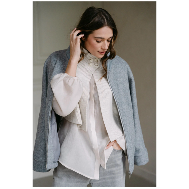 BLOUSE PEER | AÍMÉE THE LABEL | OFF-WHITE