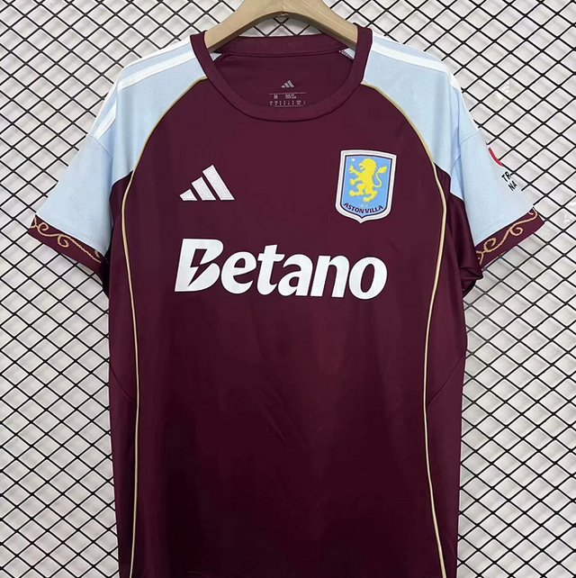 Primera equipación Aston Villa, 25, 26