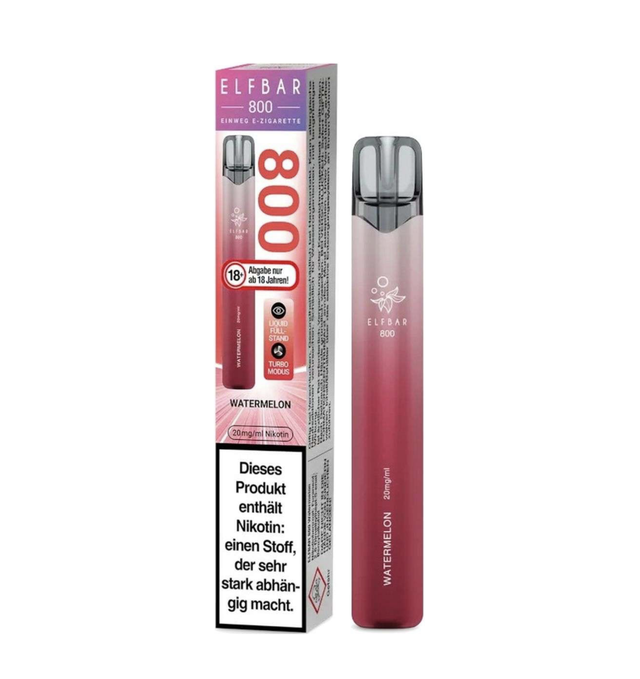119 | Elfbar 800 Einweg E-Zigarette Watermelon 20mg Nikotin/ml