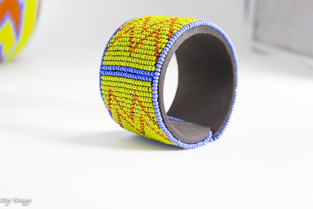 Bracelet - Manchette bicolore