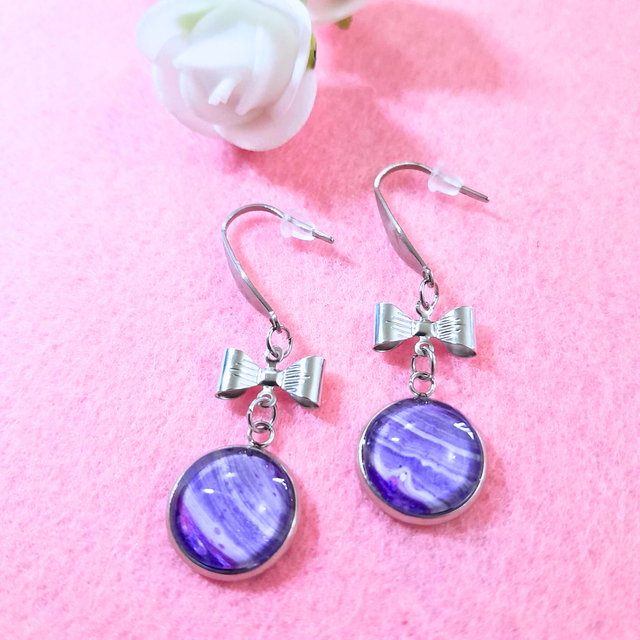 HELSINKI - Boucles d'oreilles - Métal argenté