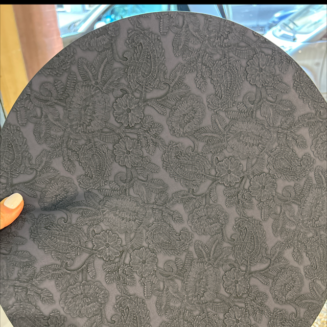 Sottopiatti pvc fiori rilievo