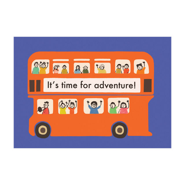 A3 Print - It's Time For Adventure!