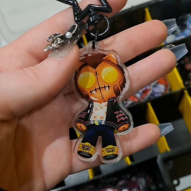 Wolf Boyfriend Acrylic Keychain