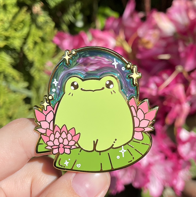 Froggy Specialty Enamel Pin