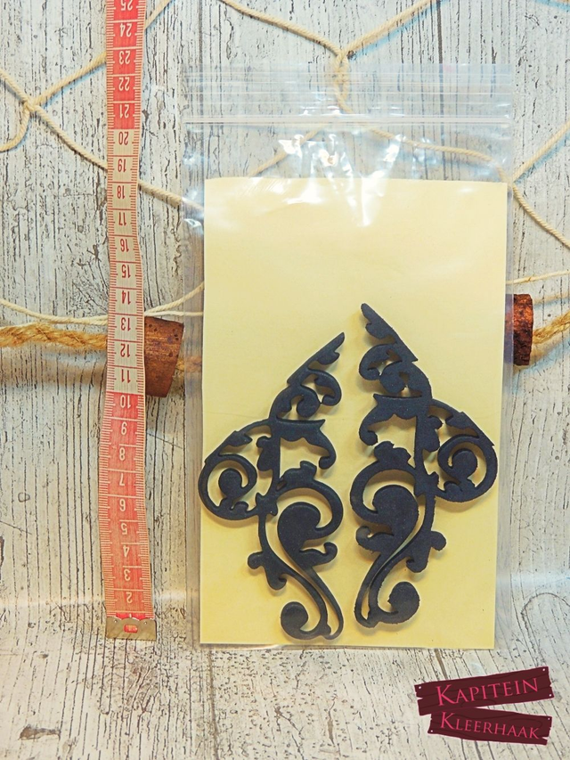 Foam bits -  Swirly 2x