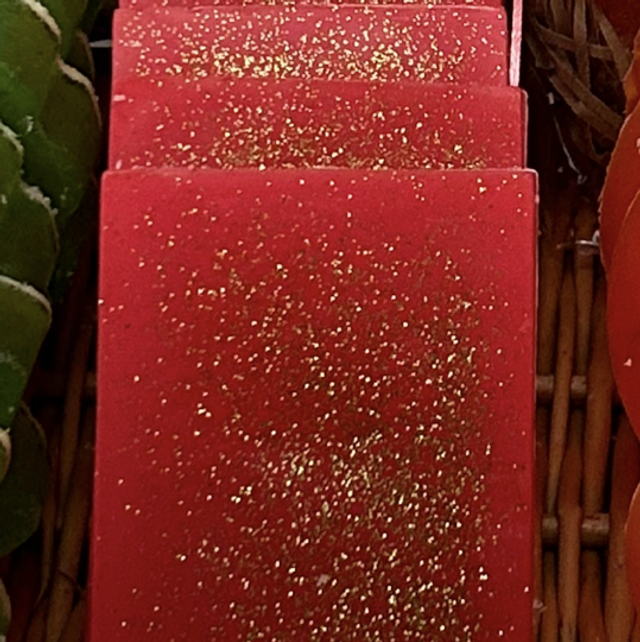 Rhubarb &amp; Strawberry Carrot, Cucumber &amp; Aloe Soap