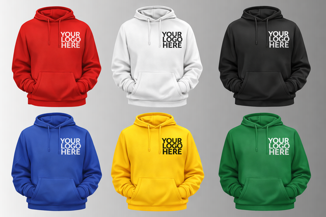 Customised hoodies, jumpers add your text or images