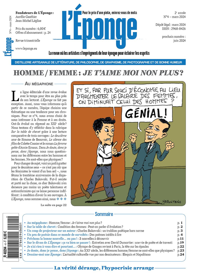L'Éponge n°4 - mars 2024 (version papier)