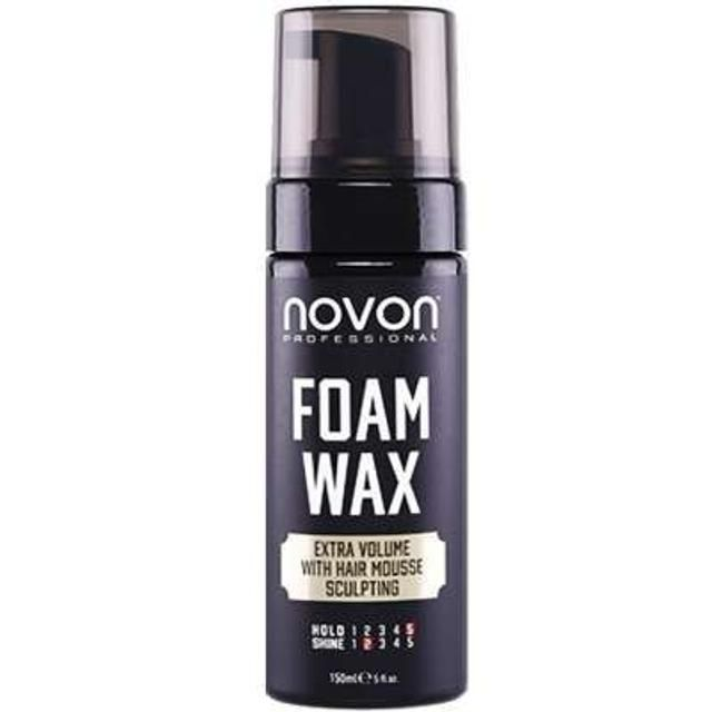 Novon Foam Wax Extra Volume Con Mousse Para El Cabello 150ml