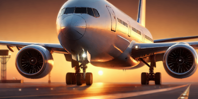 Tableau &quot;L&#039;imposant&quot; - Collection &quot;Reflets du Tarmac&quot;