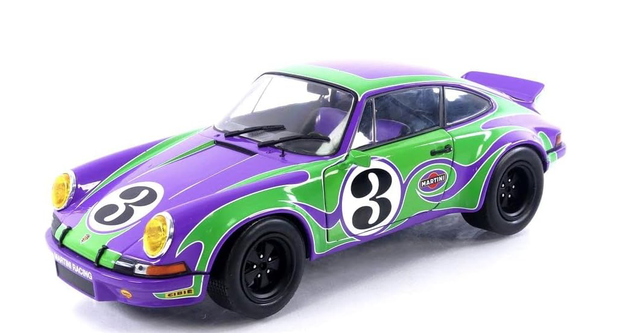 Porsche 911 RSR Purple Hippy tribute 1973 Solido 1:18