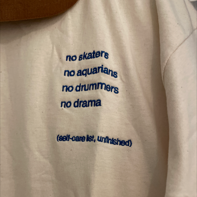 Super Tshirt Embroidered / be write back