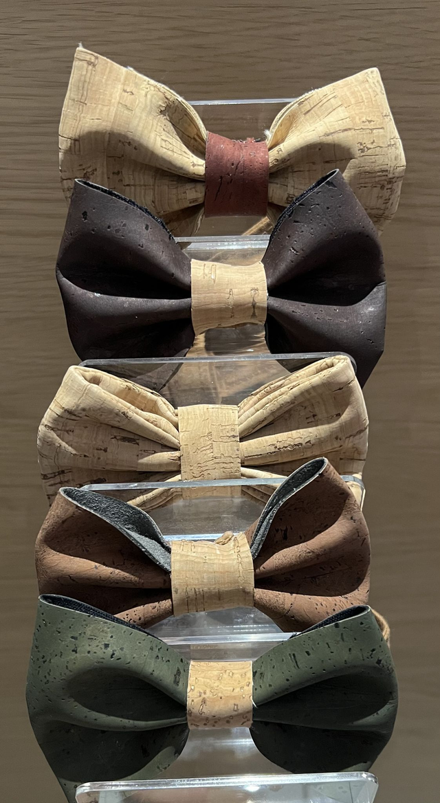 Noeud papillon réglable en liège 