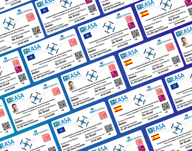 Drone Pas Spanje Met NFC Maak Bij Opties Een Keuze Uit Welke Variant Je Wenst Te Bestellen  !