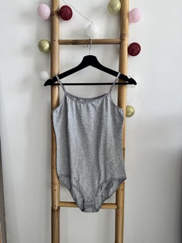 Body gris femme XL