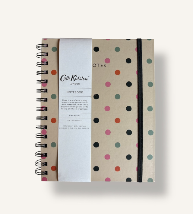 Cath Kidston Notebook - Polka Dot 