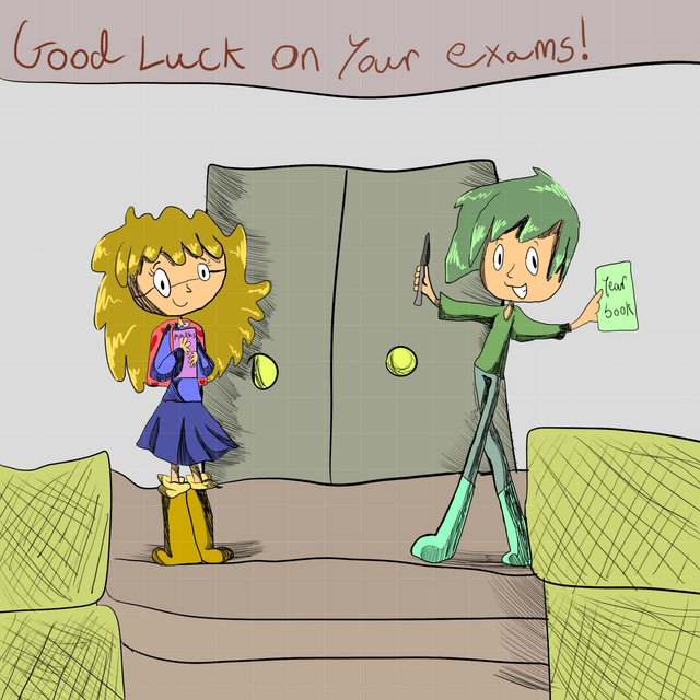 Good luck on your exams