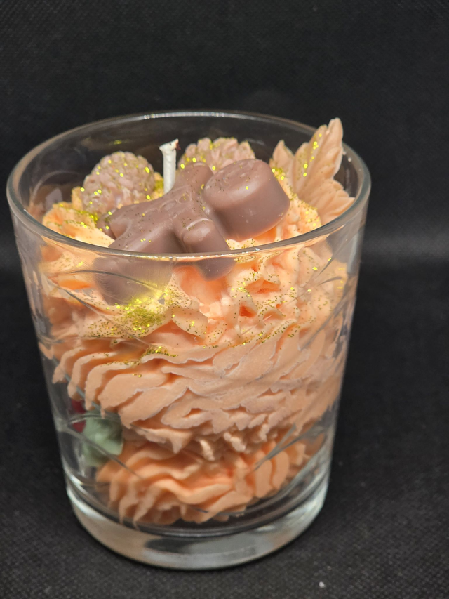 Coupe Givrée Poudrée d'Or parfum Pomme Cannelle