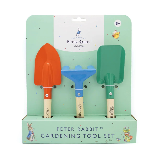Peter Rabbit Children’S Garden Tool Set – 3-Piece Kids Gardening Kit with Trowel